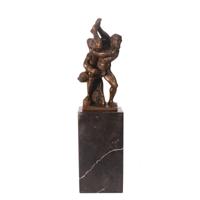 BRONZEN BEELD VAN HERCULES EN DIOMEDES - thumbnail