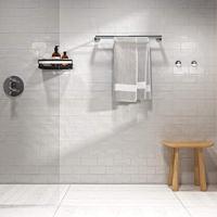 Tiger Noon Douchemand Recht Chroom 30x14x8 cm - thumbnail