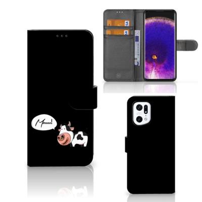 OPPO Find X5 Pro Leuk Hoesje Cow OPPO Find X5 Pro Leuk Hoesje Cow