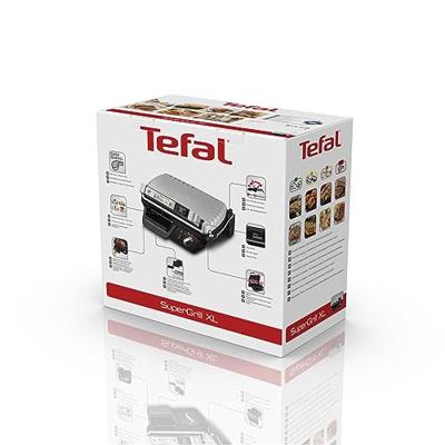 Tefal contactgrill Super XL GC461B - RVS