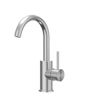 IVY Concord Wastafelmengkraan - opbouw - draaibare uitloop - coldstart - RVS316 - geborsteld 6100261 IVY Concord Wastafelmengkraan - opbouw - draaibare uitloop - coldstart - RVS316 - geborsteld 6100261