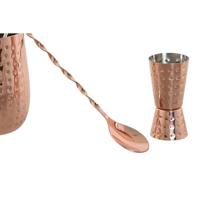 Cocktail Set Home ESPRIT Intens Koper Roestvrij staal 540 ml 8,5 x 8,5 x 11 cm - thumbnail