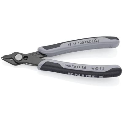 Knipex Electronic Super Knips® ESD | 125 mm Lengte | Meer-Componentengrepen | Gebruineerd - 78 61 125 ESDSB