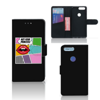 OnePlus 5T Wallet Case met Pasjes Popart Princess - thumbnail