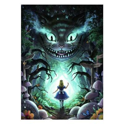 Ravensburger legpuzzel disney avonturen met alice, 1000st.
