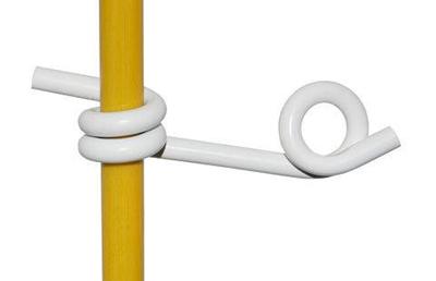 AKO oogisolator voor ronde glasfiberpaal 12mm 50 stuks