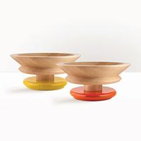 Alessi Twergi Centrepiece schaal oranje - thumbnail