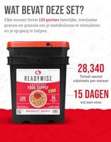 Readywise Readywise 120 porties gevriesdroogde vegetarische ontbijt maaltijden - thumbnail