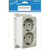 Deksel met dubbel stopcontact RA voor lasdoos HAF 3611 - 6647256 - thumbnail