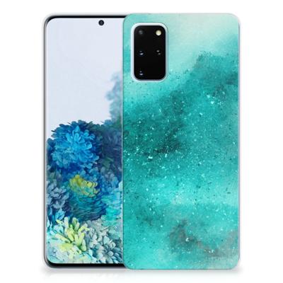 Smartphone hoesje Samsung Galaxy S20 Plus Painting Blue