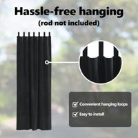 VidaXL Verduisterende gordijnen 2 pcs zwart 140 x 245 cm fluweel - thumbnail