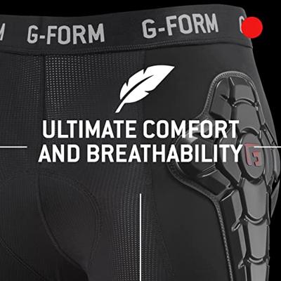 G-FORM protectie shorts "pro-x3 youth" shorts pro-x3 youth w.prot. l/xl black