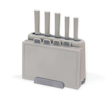 Maestro MR-1412-GREY Messenset met blok + Snijplankenset Grijs