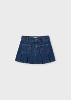 Mayoral winter denim rok meisjes - blauw - thumbnail
