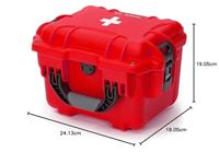 NANUK 908-FSA9 EHBO-koffer (leeg) 241 x 190 x 190 Rood - thumbnail