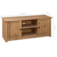 Tv-kast Panama Range 120x40x50 cm massief grenenhout - thumbnail