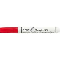 Pica 524/40 Lakmarker 2-4mm ronde tip rood,10st. - thumbnail