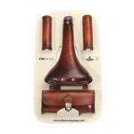 Selle Monte Grappa Monte grappa set charleston sporting 3-delig leer d-bruin