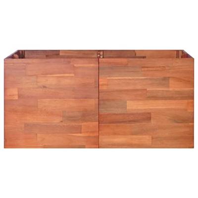VidaXL Plantenbak verhoogd 100x100x50 cm acaciahout