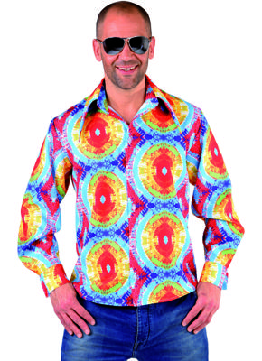 70's Blouse print batik