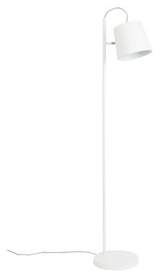 Zuiver Vloerlamp 'Buckle Head' 150cm, kleur Wit Zuiver Vloerlamp 'Buckle Head' 150cm, kleur Wit