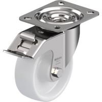 Blickle LEX-PO 100XR-FI Zwenkwiel met rem Wieldiameter: 100 mm Draagvermogen (max.): 150 kg 1 stuk(s) - thumbnail