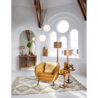 Light & Living Hanglamp 'Medina' 30cm, kleur Antiek Brons/Mat Wit - thumbnail