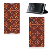 Sony Xperia L1 | Hoesje met Magneet | Batik Brown - thumbnail