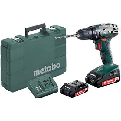 Metabo BS 18 | 18 Volt 2.0Ah accu-boorschroevendraaier 2X2AH LI-ION, LADER SC 30 - 602207560 - thumbnail