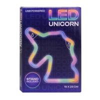 Johntoy Eenhoorn regenboog lamp met usb - thumbnail