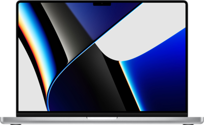 Refurbished MacBook Pro 16 inch M1 Pro 16 GB / 512 GB Zilver Als nieuw