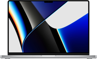 Refurbished MacBook Pro 16 inch M1 Pro 16 GB / 512 GB Zilver Als nieuw - thumbnail