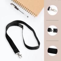 Badgekoord Europel zwart | 10 stuks - thumbnail