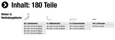 Metafranc Meubelverbinder Set - WU0300510