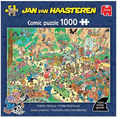 Jan Van Haasteren - Vrolijke Fladderaars Puzzel 1000 stukjes