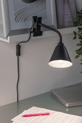 Paulmann Vitis 95430 Klemlamp LED E14 20 W Zwart Paulmann Vitis 95430 Klemlamp LED E14 20 W Zwart