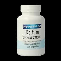 Nova Vitae Kalium citraat 275mg 100 Capsules - thumbnail