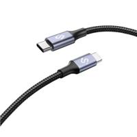 SUBBLIM USB-C naar USB-C kabel, 100 W met e-marker, 2 m, gevlochten nylon - thumbnail