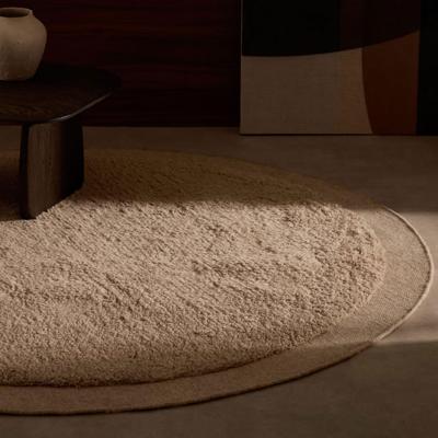 Kave Home Rond Vloerkleed 'Marely' 200cm, kleur Off White Kave Home Rond Vloerkleed 'Marely' 200cm, kleur Off White