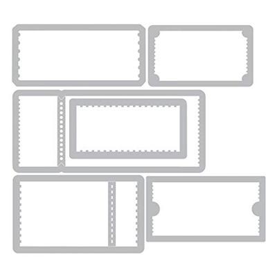 Sizzix • tim holtz thinlits die set alterations ticket booth 6pcs