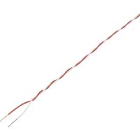 TRU COMPONENTS 1567408 Schakeldraad 2 x 0.28 mm² Rood, Wit 20 m - thumbnail