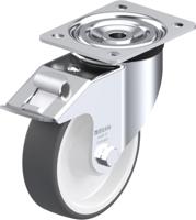 Blickle L-POTH 150R-FI Zwenkwiel met rem Wieldiameter: 150 mm Draagvermogen (max.): 400 kg 1 stuk(s) - thumbnail