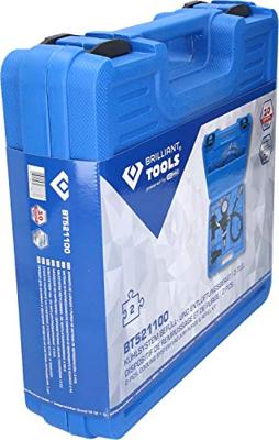 Brilliant Tools BT521100 Koelsysteem vul- en ontluchtingsapparaat, 4-delig