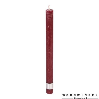 PTMD dinerkaars rustiek paars 2 x 25 cm set van 4 | 6 stuks