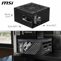 Voedingsbron MSI 306-7ZPFX11-CE0 80 Plus Gold ATX - thumbnail