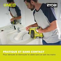 Ryobi Accu-Ontstopper R18DA-0 pijp reinigingsapparaat - thumbnail
