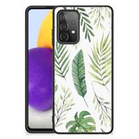 Samsung Galaxy A72 (5G/4G) Bloemen Hoesje Leaves - thumbnail