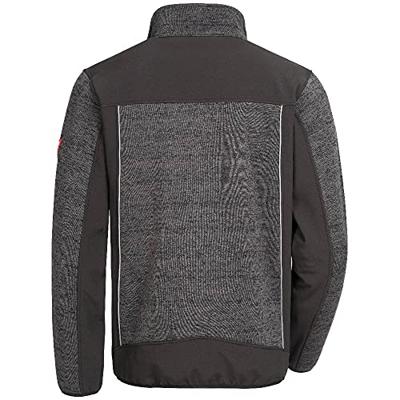NITRAS SAFETY Nitras softshelljas "motion tex plus" knitted softshell jacket. motion tex plus black