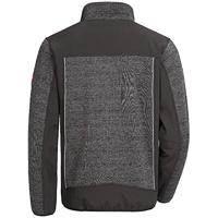 NITRAS SAFETY Nitras softshelljas "motion tex plus" knitted softshell jacket. motion tex plus black - thumbnail