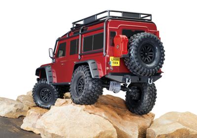 Traxxas TRX-4 Land Rover Defender 1:10 Brushed RC auto Elektro Crawler 4WD RTR 2,4 GHz